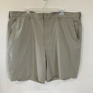 Croft & Barrow Mens Shorts Sz 44 Khaki Quick Dry Lightweight Stretch NEW